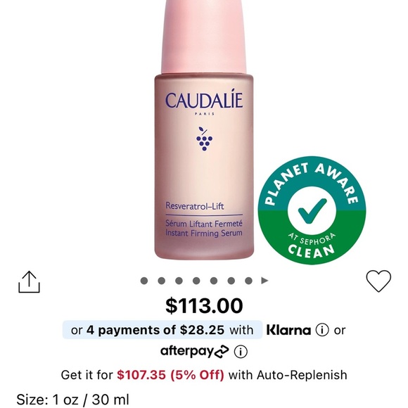 Caudalie Resveratrol-Lift Instant Firming Serum - Picture 4 of 4